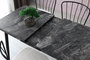 Hanah Home Mesa de comedor extensible Ay - 1182 Antracita